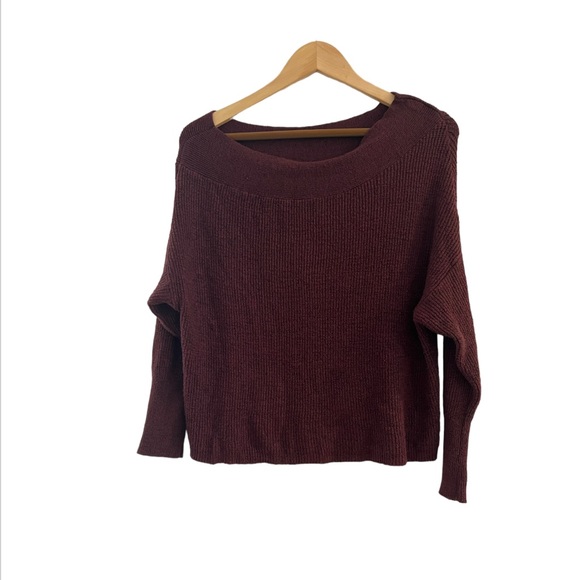 Free People off shoulder sweater. - Picture 2 of 6